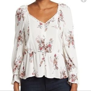 NWT Floral American Rag Top